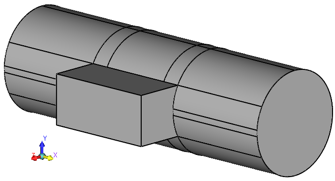 Image of Rectangular Tee Junction